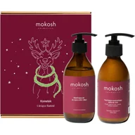 Zestawy kosmetyków damskich - Mokosh zestaw Kometek - Lśniąca Radość: żel do ciała i dłoni 200 ml + lotion 200 ml - miniaturka - grafika 1