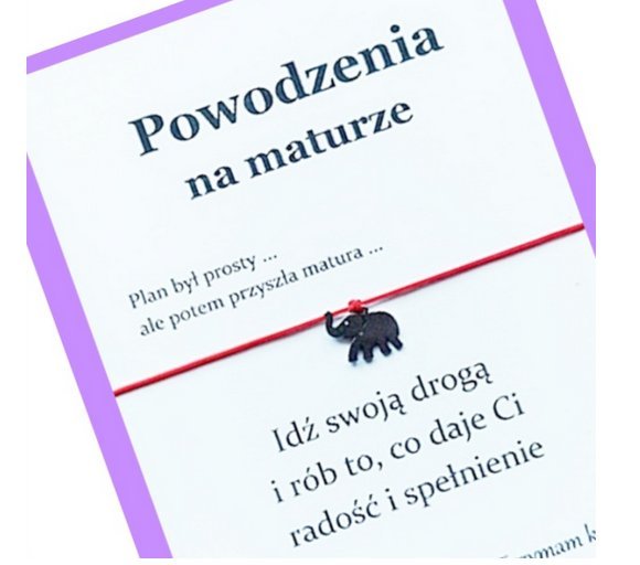 Bransoletka na maturę - mały talizman, wielkie wsparcie