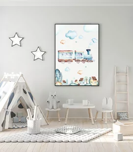 Plakat Ciuchcia w pionie format A3 - Plakaty - miniaturka - grafika 1