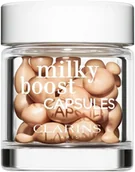 Podkłady do twarzy - Clarins Milky Boost Capsules 02 - miniaturka - grafika 1