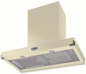 Okapy kuchenne - Falcon Contemporary 110 Kremowy chrom - miniaturka - grafika 1