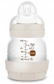 Butelki dla niemowląt - Mam Butelka Start Anti Colic 130Ml Antykolkowa Dla Noworodków 0+ Beż - miniaturka - grafika 1