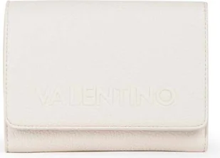 Valentino damski portfel z klapką Rised RE Wallet ecru - Portfele - miniaturka - grafika 1