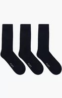 Skarpetki męskie - 3-pack skarpetek męskich o standardowej długości 3BMC-101, Kolor granatowy, Rozmiar 39-42, ATLANTIC - Intymna - miniaturka - grafika 1