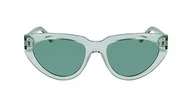 Okulary przeciwsłoneczne - KARL LAGERFELD Okulary przeciwsłoneczne damskie, zielony, rozmiar uniwersalny - miniaturka - grafika 1