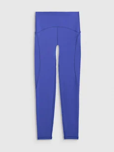 4F Legginsy sportowe w kolorze niebieskim - Spodnie sportowe damskie - miniaturka - grafika 1