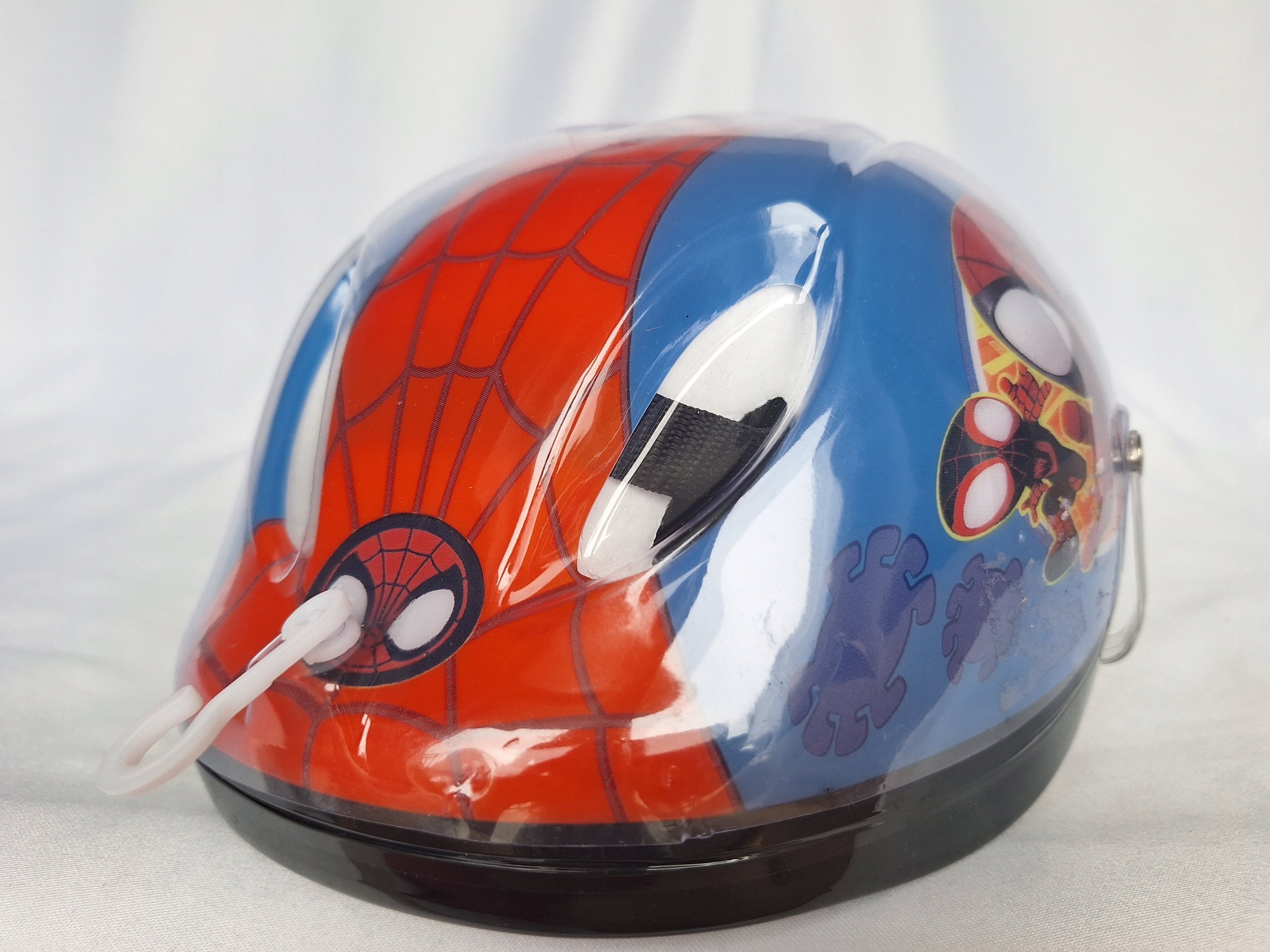 Kask rowerowy dziecięcy Stamp FCB-H06 Spidey 52-56cm