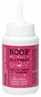 Akcesoria jeździeckie - YOU&YOUR HORSE Olej do kopyt z brokatem 600 ml Hoof Glittery - miniaturka - grafika 1