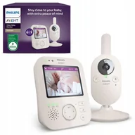 Elektroniczne nianie i monitory oddechu - PHILIPS Avent SCD891/26 elektroniczna niania z kamerą 3,5" Nowa - miniaturka - grafika 1