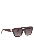 Okulary przeciwsłoneczne - Fossil Okulary przeciwsłoneczne 2139/G/S 206652 Brązowy - miniaturka - grafika 1