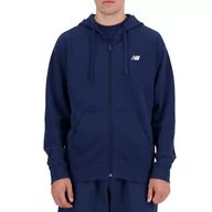 Bluzy męskie - Bluza New Balance MJ41501NNY - granatowa - miniaturka - grafika 1