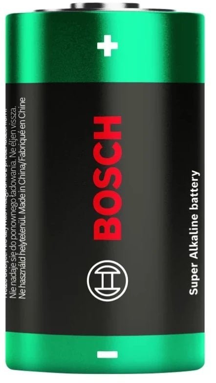 BATERIA BOSCH 2SZT D SUPER ALKALINE LR20SA2B/00