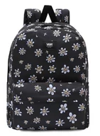 Plecaki szkolne i tornistry - Plecak szkolny Vans Old Skool H2O - trippy grin floral black - miniaturka - grafika 1
