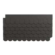 Preparaty bitumiczne - Gont bitumiczny ETA karpiówka 800 grafitowy 3 m² Nexler - miniaturka - grafika 1