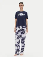 Piżamy damskie - DKNY Piżama YI70052 Granatowy Regular Fit - miniaturka - grafika 1