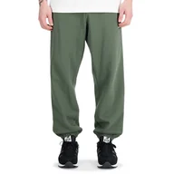 Spodnie sportowe męskie - Spodnie dresowe New Balance MP31503DON - zielone - miniaturka - grafika 1