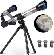 Lornetki - Luneta teleskop na statywie okular 20x 30x 40x - miniaturka - grafika 1