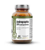 Suplementy naturalne - Pharmovit Andrographis 20% andrografolidów 60 kaps Vcaps AE06-367ED - miniaturka - grafika 1