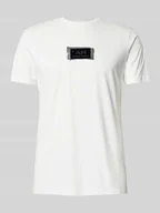 Koszulki męskie - T-shirt z nadrukiem z logo - miniaturka - grafika 1