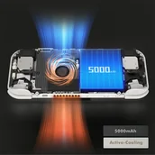 Konsole i gry retro - Retroid Pocket 4 Pro Game Console, 4.7-inch Touchscreen, 8GB RAM 128GB Storage, No Games Preinstalled, Android 13, Moonlight St - miniaturka - grafika 1