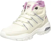Sneakersy damskie - KangaROOS Damskie sneakersy Kw-mira, Cool Beige Grape, 40 EU - miniaturka - grafika 1