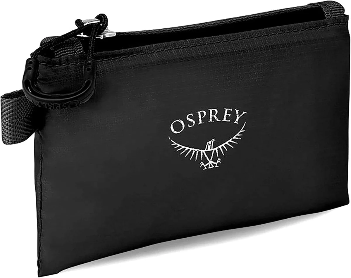 Portfel podróżny Osprey Ultralight Wallet czarny, wodoodporny