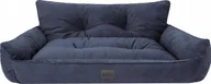 Legowiska dla psów - DOGGY XXXL LEGOWISKO JOKER PIK FANCY GRANATOWY - miniaturka - grafika 1