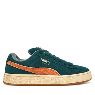 Sneakersy Puma Suede XL 402246 02 Zielony - Sneakersy męskie - miniaturka - grafika 1
