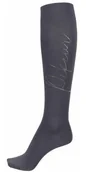 Skarpetki jeździeckie - Pikeur Podkolanówki jeździeckie STRASS - anthracite - miniaturka - grafika 1