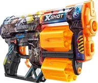 Zabawki militarne - Zuru XSHOT Skins Dread Blaster - Jurassic World Skin 12 pile - miniaturka - grafika 1
