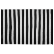 Dywany zewnętrzne - Beliani Dywan na zewnątrz czarno-biały 160 x 230 cm TAVAS - miniaturka - grafika 1