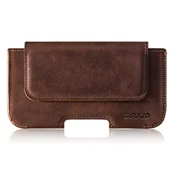 Etui i futerały do telefonów - SURAZO Premium 100% skóra naturalna pokrowiec na pasek do Apple iPhone 14 Pro Max, etui skórzane – pozioma kabura etui ochronne [pełna skóra etui na telefon komórkowy] pokrowiec na pasek, etui - miniaturka - grafika 1