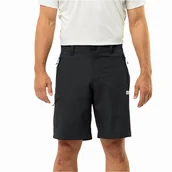 Spodenki męskie - Męskie spodenki softshellowe Jack Wolfskin ACTIVE TRACK SHORTS M black - 46 - miniaturka - grafika 1