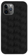 Etui i futerały do telefonów - Mocco Bubble Antistress Case for Apple iPhone 11 Pro Max Black - miniaturka - grafika 1