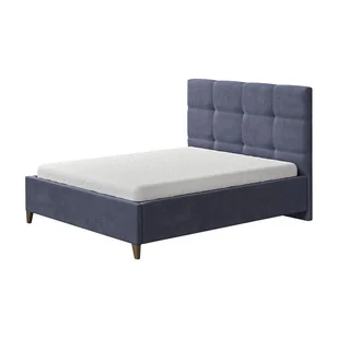 Łóżko ESJA NEW CONCEPT tapicerowane : Rozmiar - 160x200, Tkanina - Grupa I, Pojemnik  - Z pojemnikiem, Nogi - Metalowa czarna, Grubość ramy - 7 cm - Łóżka - miniaturka - grafika 1