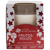 Świece - Świeca zapachowa w szkle LCA X-MAS 120 g czerwone owoce - miniaturka - grafika 1