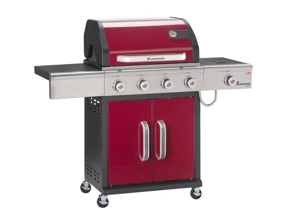 Landmann Grill gazowy Triton PTS 4.1 bordowy 12961