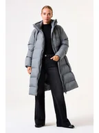 Kurtki damskie - Garcia Płaszcz zimowy w kolorze szarym - miniaturka - grafika 1