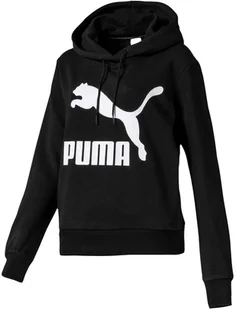 Bluza damska z kapturem Puma Classics Logo (595201-01)-S - Bluzy damskie - miniaturka - grafika 1