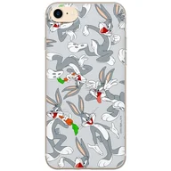 Etui i futerały do telefonów - ERT GROUP etui na telefon Iphone 7/8/ SE 2/ SE 3, case oryginalny i oficjalnie licencjonowany przez Looney Tunes, wzór Bugs 013, optymalnie dopasowane, plecki z TPU częściowo przeźroczyste - miniaturka - grafika 1