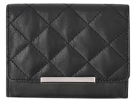 Portfele - esmara® Portfel skórzany premium damski (Czarny) - miniaturka - grafika 1