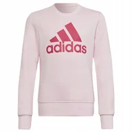 Bluzy dla dziewczynek - Adidas bluza dziecięca różowy rozmiar 152 - miniaturka - grafika 1