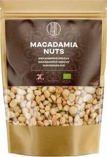 BrainMax Pure Orzechy makadamia BIO, 250 g - Orzechy i nasiona - miniaturka - grafika 1