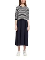 Sukienki - ESPRIT Collection Damska sukienka 992EO1E301, 403/NAVY 4, standardowa - miniaturka - grafika 1