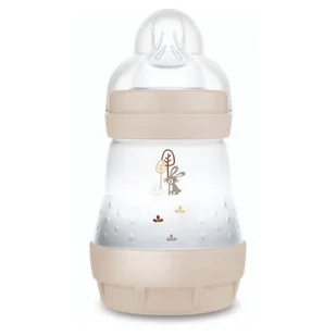 MAM Perfect Start Butelka antykolkowa 0m+ 160ml kremowa - Kubki dla dzieci - miniaturka - grafika 1