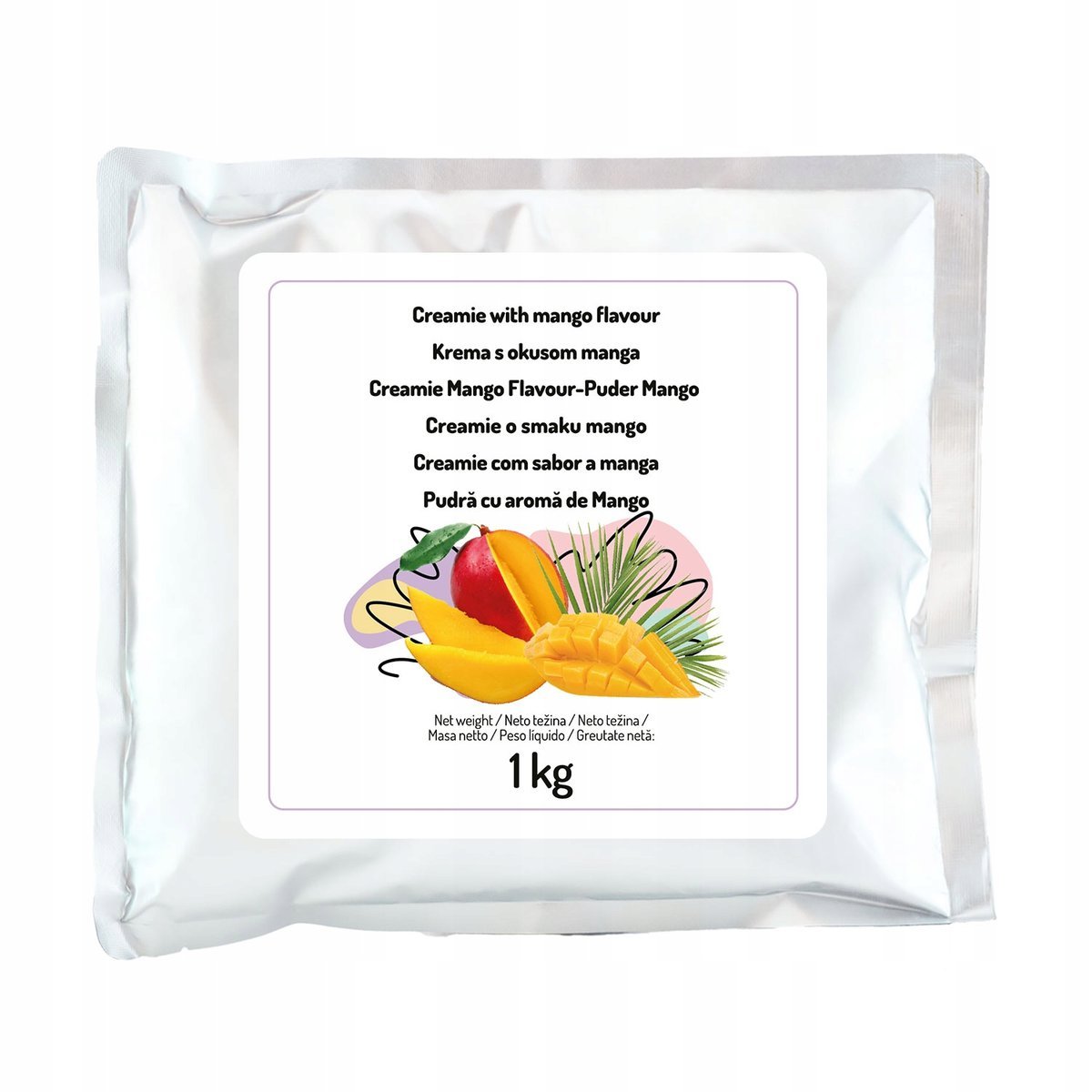 PROSZEK PUDER Crazy Bubble Tea MANGO 1 kg Tajwan 1kg milk drink