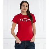 Koszulki i topy damskie - POLO RALPH LAUREN T-shirt | Slim Fit - miniaturka - grafika 1