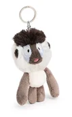 Plecaki - NICI 62731 brelok mandryl Matuto, wierny pluszowy towarzysz do plecaka lub torby, zawieszka na klucze dla małych i dużych, 10 cm, szary - miniaturka - grafika 1