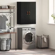 Szafki łazienkowe - vidaXL Szafka wisząca Czarny 69.5 x 34 x 90 cm Materiał drewnopochodny - miniaturka - grafika 1