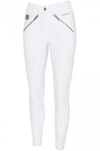 PIKEUR Bryczesy QUINTESS GRIP Premium white - Bryczesy - miniaturka - grafika 1